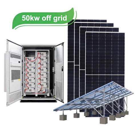 50kw Off Grid Solar Power System JMHPOWER