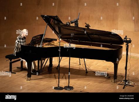 EXCLUSIVE - Ukrainian pianist, Svetlana Andreeva performs on stage at ...