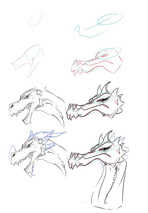 Dragon Head Tutorial By Provinciaa1 On DeviantArt, 53% OFF