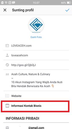 Cara Membuat Dan Menggunakan Profil Bisnis Di Instagram Instagramable