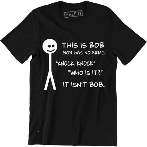 This Is Bob Bob Has No Arms Knock Knock Who Is It It Isn T Etsy