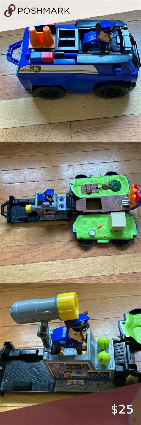 PAW Patrol Chases Ride N Rescue Transforming 2 In 1 Playset Police