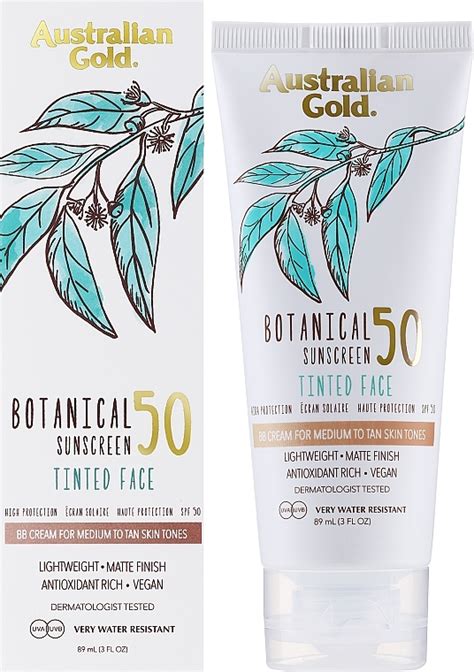 Australian Gold Botanical Sunscreen Tinted Face Bb Cream Spf Bb