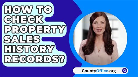 How To Check Property Sales History Records Countyoffice Org Youtube