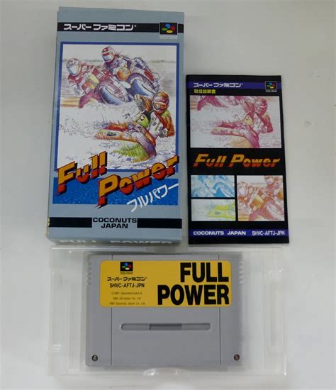 Yahooオークション 任天堂 スーパーファミコンソフト Full Power