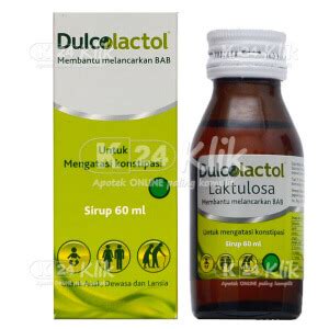 Dulcolactol Sirup Ml Manfaat Dosis Efek Sampi