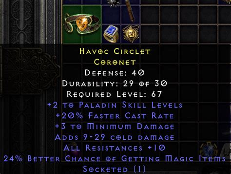 Paladin Circlet 2sk 20 Fcr All Res 1os Topic D2jsp