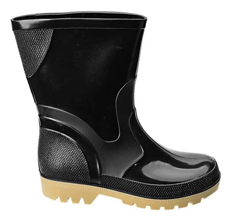 Bota De Hule Para Lluvia Campo Jard N Rio Vinyl Pablito Ni O Env O Gratis