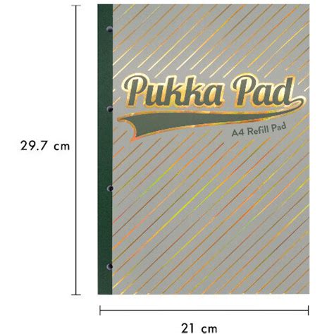 Pukka Pad A Refill Pack Of Pg Assorted Colours Haze Ast Hze