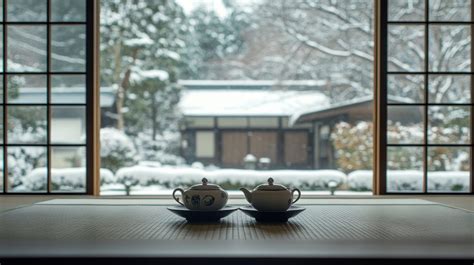 japanese tea ceremony  winter