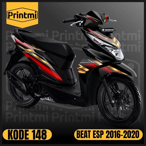 Jual Printmi Decal Beat Esp Full Body Stiker Motor