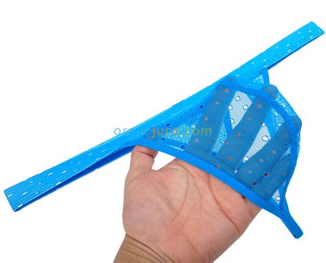 Sexy Men S Sheer Jacquard Lace Bikini Thong Underwear Mesh Belt Open Side T Back Mu X