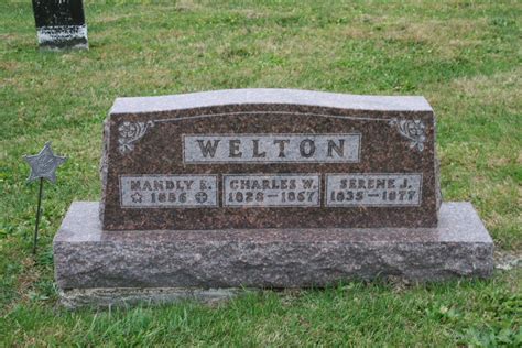 Charles Waite Welton Find A Grave Memorial