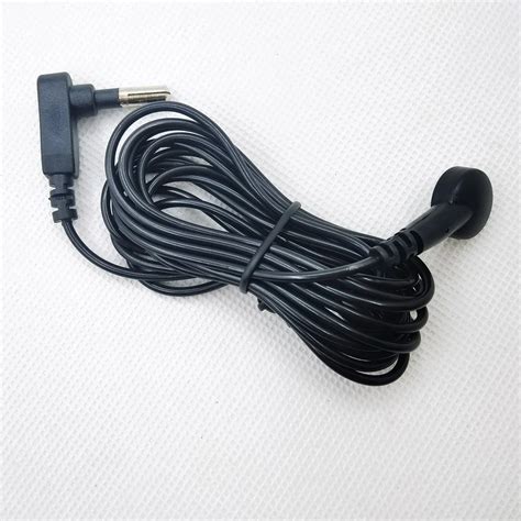 Black White Pu Esd Cable Grounding Earthing Cord With Vertical Us Plug