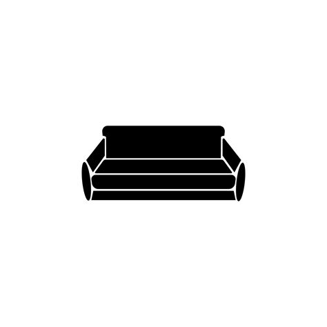 Sofa Vector Icon Illustration 23250094 Vector Art At Vecteezy