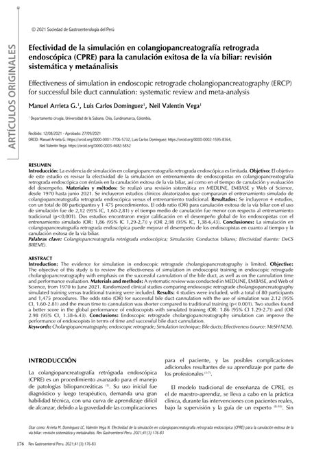 PDF Effectiveness Of Simulation In Endoscopic Retrograde