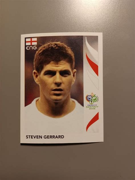 Panini WM 2006 STEVEN GERRARD England Fussball Sticker Kaufen Auf Ricardo