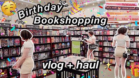 Come Book Shopping W Me For My Birthday Book Shopping Vlog