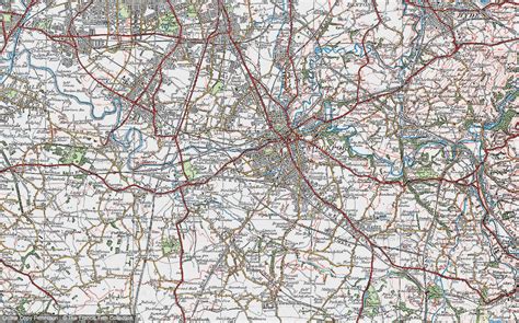 Historic Ordnance Survey Map of Edgeley, 1923