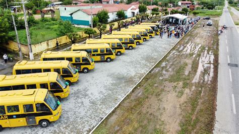 Ibaretama Ganha Nova Frota De Transportes Escolares Revista Central