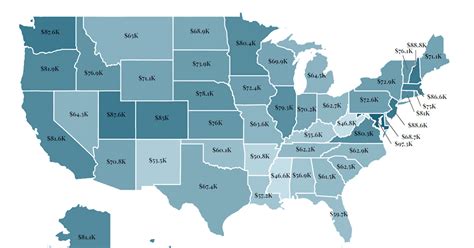 Median Household Income By State 2023 Wisevoter