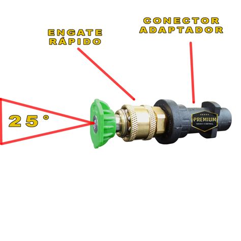 BICO ENGATE RÁPIDO VAZÃO 25 DETAILER UN Premium Wash Detail