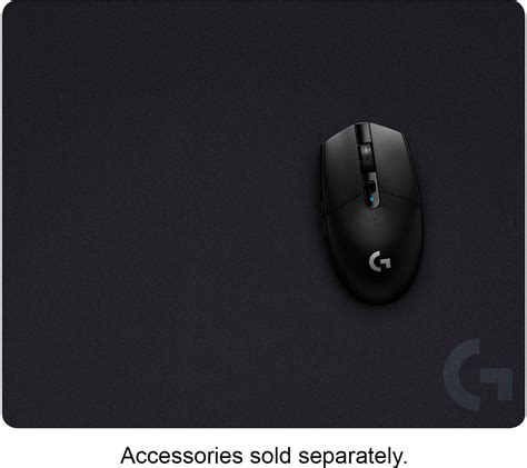 Logitech G440 Cloth Gaming Mouse Pad with Rubber Base Black 943-000790 ...