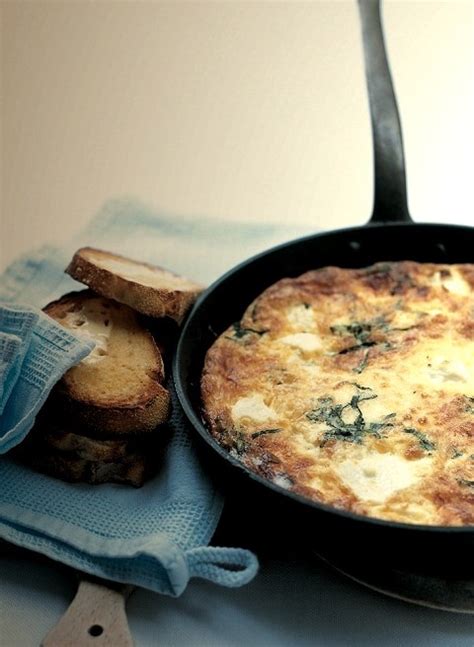 three-cheese frittata – Spooning Recipes