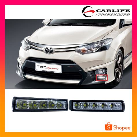 Toyota Vios 2014 2018 NCP150 TRD LED Daylight Shopee Malaysia