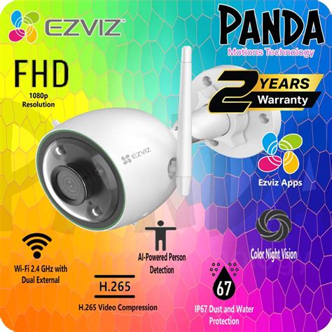 Ezviz C N Outdoor Smart Wi Fi Camera Mp P Mm Furniture