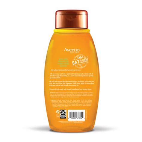 Aveeno Apple Cider Vinegar Blend Clarifying And Shine Enhancing Daily Shampoo 12 Fl Oz