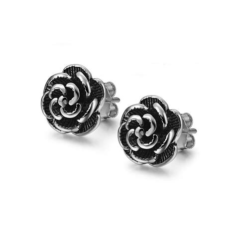 Boucles D Oreilles Clous Argent Fleur Paire Bijouxstore Webid