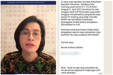 Sri Mulyani Diminta Mundur Dari Jabatan Menkeu Oleh Sosok Atas Nama