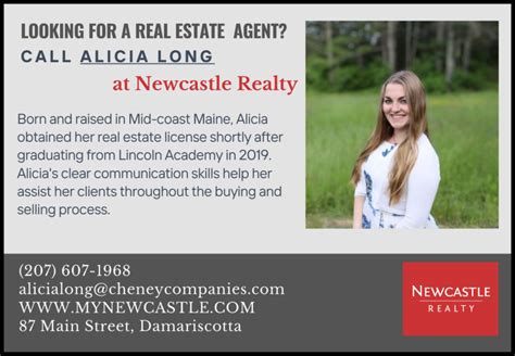 Looking For A Real Estate Agent Call Alicia At Newcastle Realty