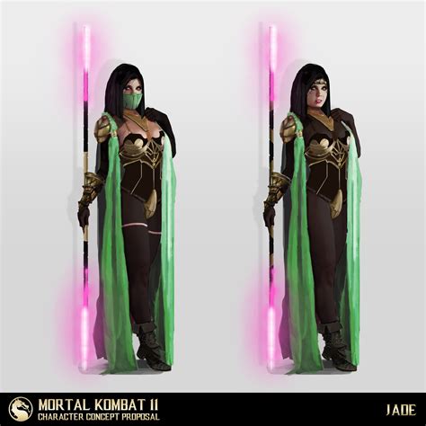 MK 11 Jade, Fujin,QUAN Chi "concept art" Proposal | Test Your Might