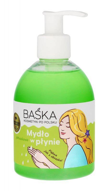 BAŚKA Kosmetyki Po Polsku Jabłuszkowe Mydło w płynie 250ml Mydła