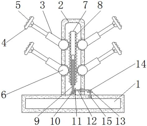 一种隧道支护用多角度支撑杆的制作方法