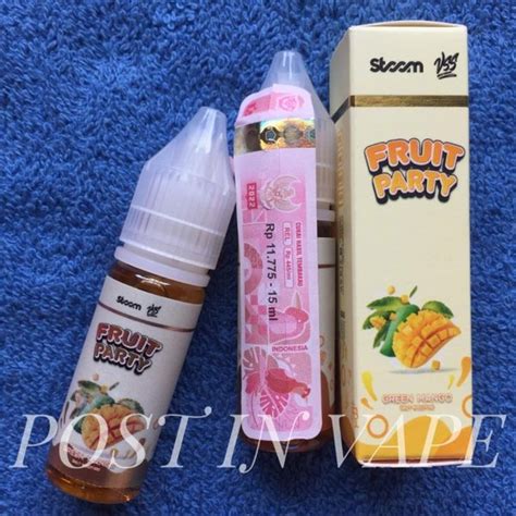 Jual Fruit Party Green Mango 15ml Salt Nic Liquid Vape By Stoom Vss