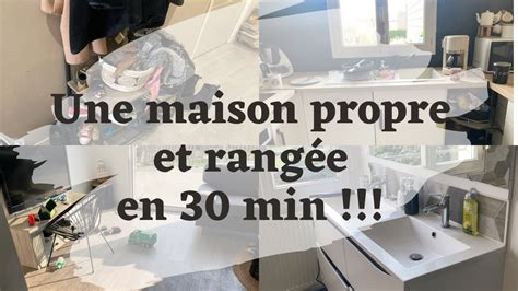 30 MINUTES POUR UNE MAISON PROPRE ET RANGÉE MOTIVATION MÉNAGE