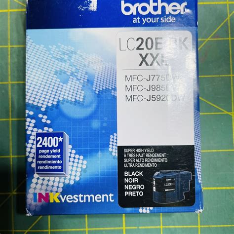 Brother Lc Ebk Xxl Super High Yield Ink Cartridge Black Ebay