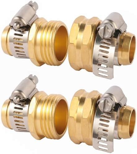 Amazon 3Sets Brass 3 4 Garden Heavy Duty Hose Mender Repair End