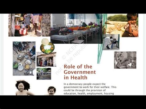 ROLE OF THE GOVERNMENT IN HEALTH CLASS 7 SOCIAL SCIENCE PART 1