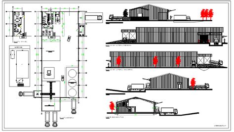 Recycling Plant Detail Cadbull