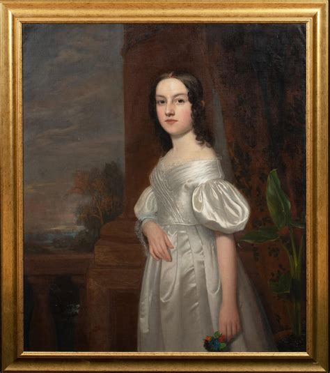 Thomas Hickey - Portrait of Sophia Dashwood at 1stDibs | thomas hickey artist