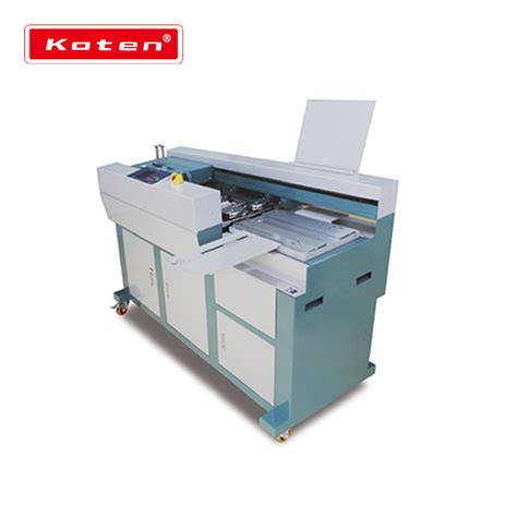 Fully Automatic Book Binding Machine With Hot Melt Glue China Book