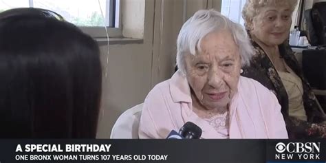 New York Woman Turns 107 Years Old And Reveals The Secrets To A Long