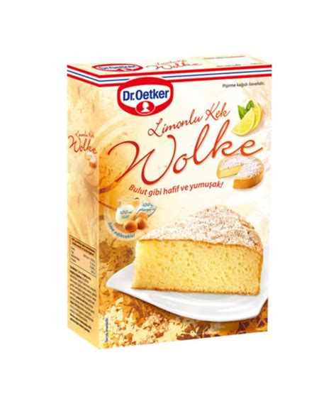 Dr Oetker Wolke Lemon Cake Mix Limonlu Kek G Online Food And