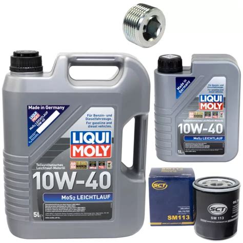 Huile Moteur Kit W Litre Filtre Sm H Lice Pour Fiat