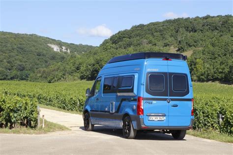 Hymer Free S Blue Evolution Un Fourgon Haut En Couleur Van Life