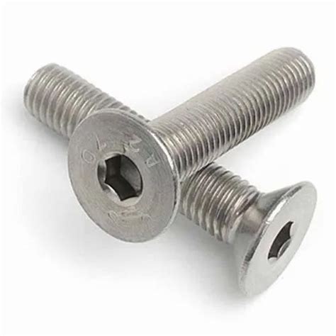 Socket Csk Screw Allen Csk Cap Screws At ₹ 2piece In Vadodara Id 15004752862